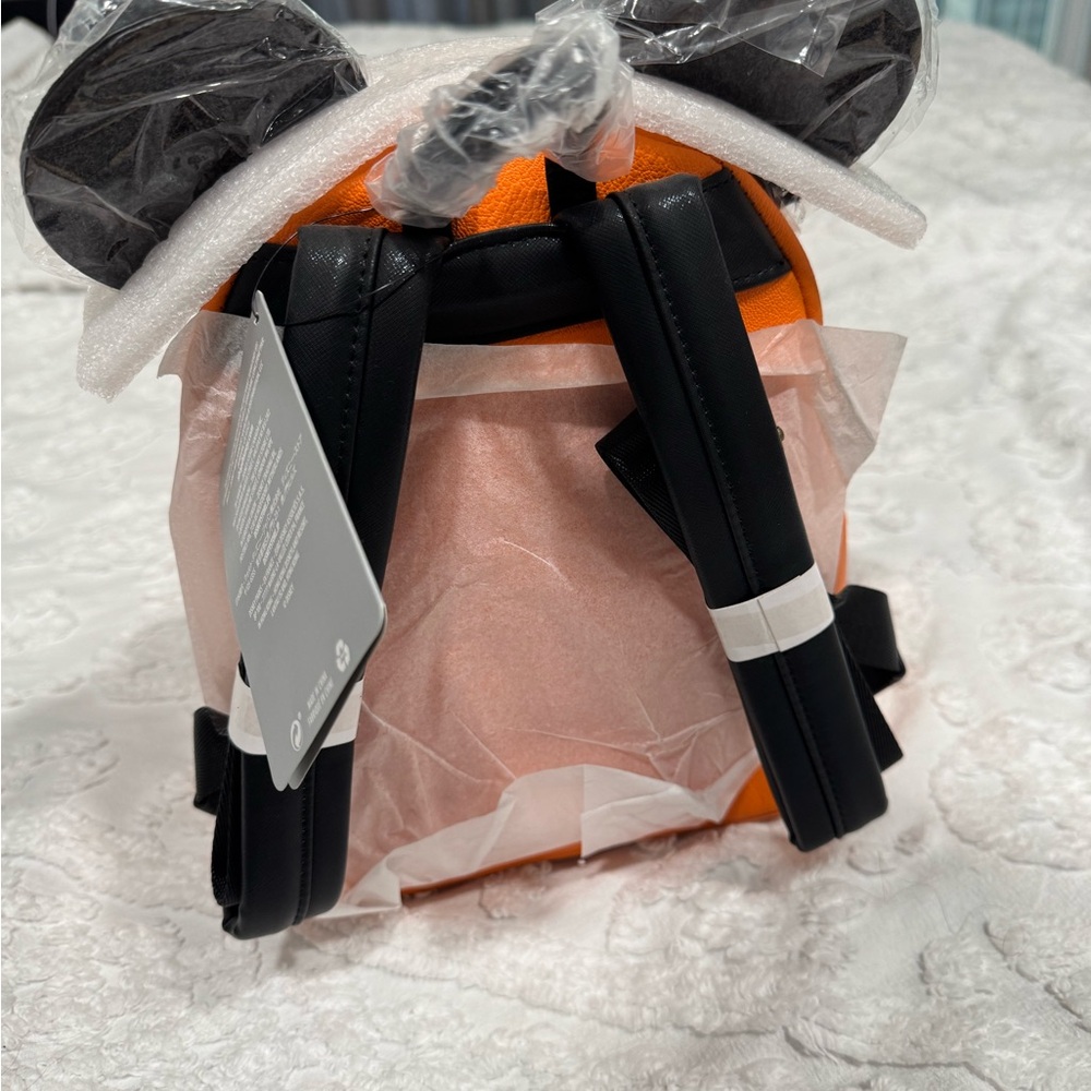 Pumpkin Mickey Mini Loungefly Backpack - image 2
